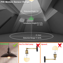 PIR Motion Sensor Light Bulb 15W B22 A60 Bayonet Cap, Warm White 3000K, Equivalent 100W Incandescent (2 Pack)